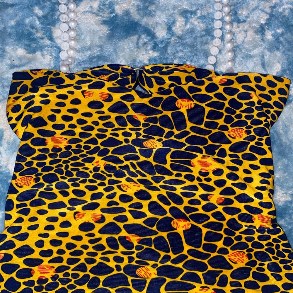 Pearl Cheetah Top